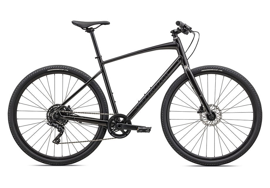 2023 Specialized sirrus x 3.0 bike gloss metallic obsidian / satin black reflective xl-Goodwynn'sGoodwynn's