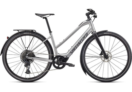 2023 Specialized vado sl 5.0 st eq bike brushed aluminum / black reflective xl-Goodwynn's