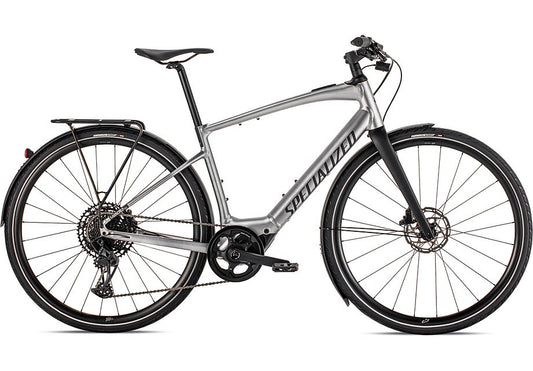 2023 Specialized vado sl 5.0 eq bike brushed aluminum / black reflective s-Goodwynn's