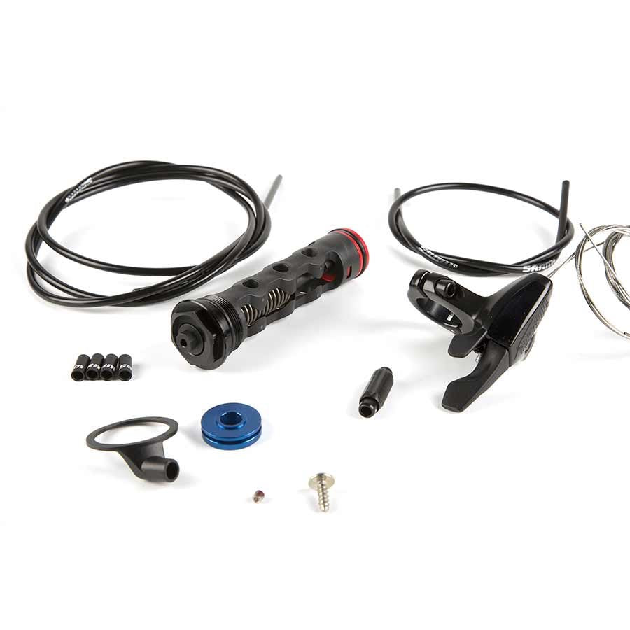 RockShox Remote Upgrade Kit OneLoc Right/above Left/below 10mm MCRL Damper Push to Close 2014-2017 30 Gold-Goodwynn'sGoodwynn's