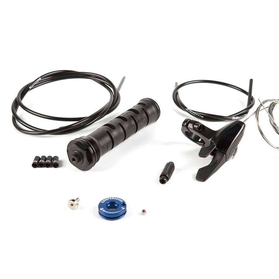 RockShox Remote Upgrade Kit OneLoc Right/above Left/below 10mm MCRL Damper Push to Close 2013-2017 Recon Gold/Sektor Gold-Goodwynn'sGoodwynn's