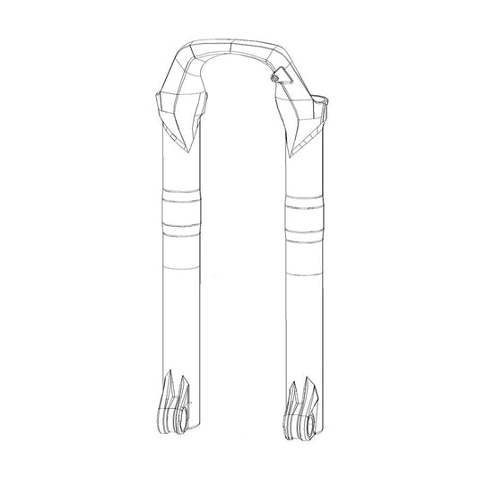 RockShox Lower Leg for RVL 2927+B DFBLK 11.4018.006.255-Goodwynn's