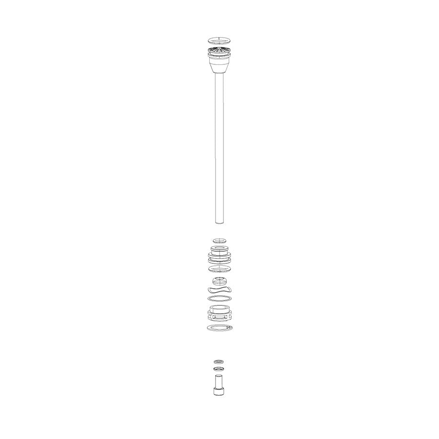 RockShox Solo Air Spring for RVL SA 140 BLK 120mm 11.4018.010.130-Goodwynn'sGoodwynn's