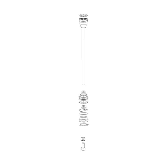 RockShox Solo Air Spring for RVL SA 140 BLK 120mm 11.4018.010.130-Goodwynn's