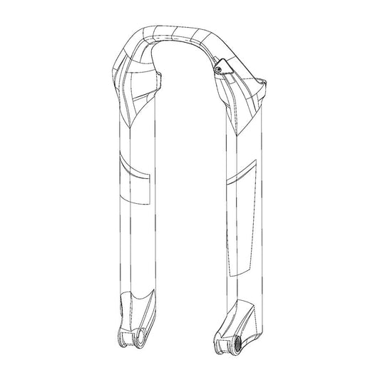RockShox Lower Leg for Pike DJ 26 SIL 11.4018.091.028-Goodwynn's