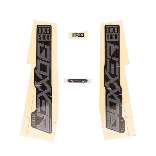 RockShox Decal Kit for Boxxer SEL Grey/Black 11.4018.105.002-Goodwynn's
