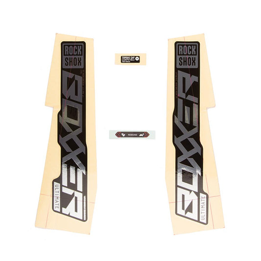 RockShox Decal Kit for Boxxer ULT Polar/Black 11.4018.105.003-Goodwynn's