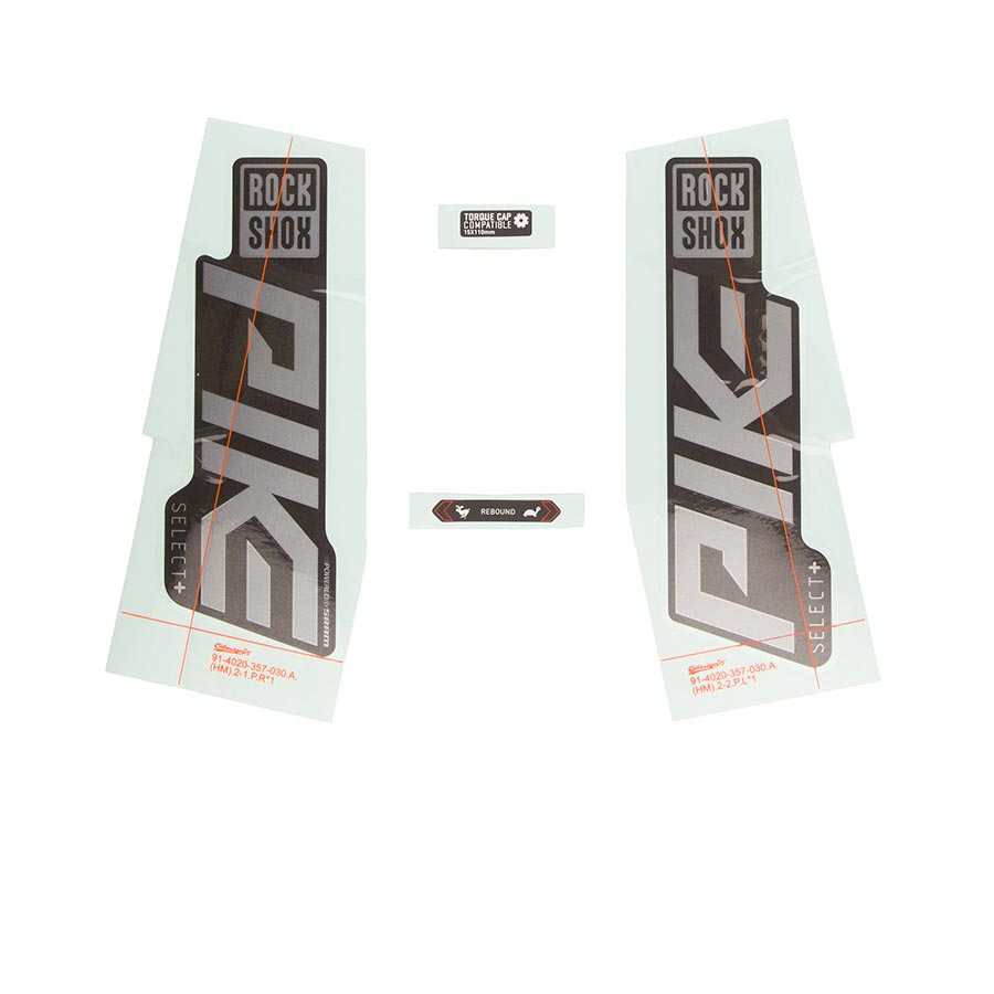 RockShox Decal Kit for Pike SEL+ GPLR/DFB 11.4018.105.007-Goodwynn'sGoodwynn's