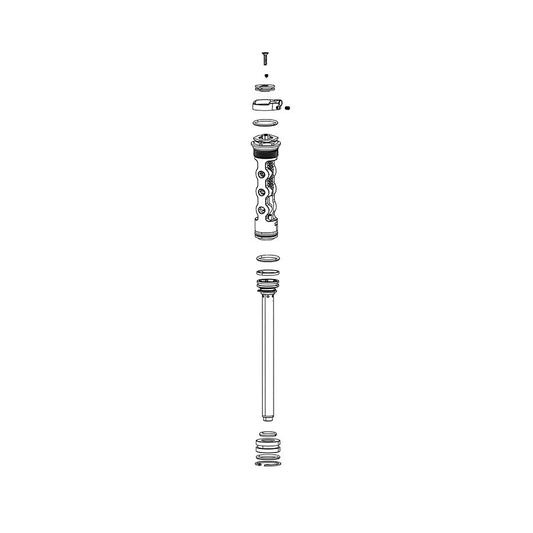 RockShox Damper for 30 Gold/Judy Gold Remote 10mm 27.5/29 (2013+ PushLoc OneLoc Twistloc) RL - 30 Gold A1+/Judy Gold A1+  (Non-Boost) 11.4018.104.029-Goodwynn's
