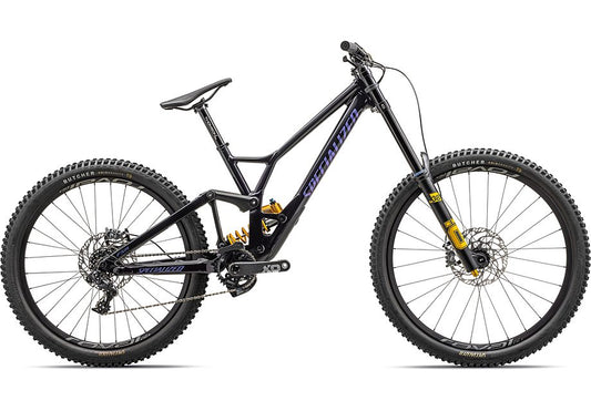 2023 Specialized demo race bike gloss midnight shadow / midnight shadow metallic fade / violet ghost pearl s2-Goodwynn's