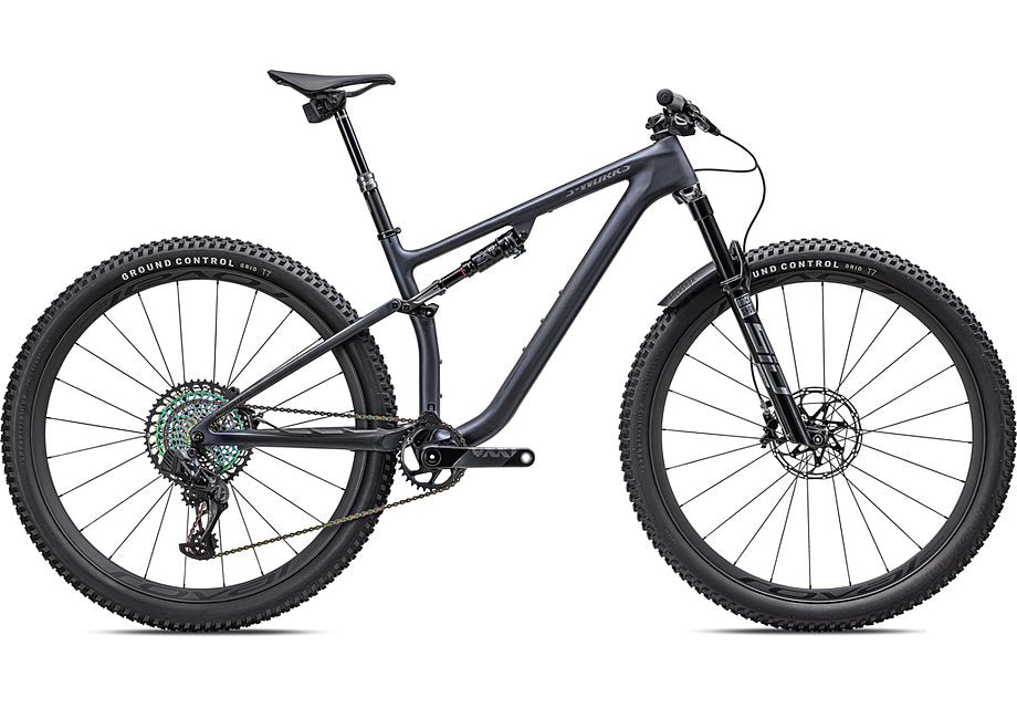 2023 Specialized epic evo S-Works bike satin blue ghost pearl/black chrome/gold ghost pearl s-Goodwynn'sGoodwynn's