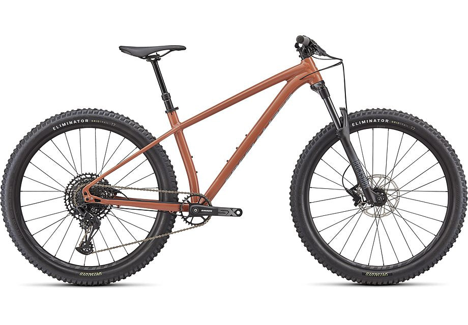 2022 Specialized fuse sport 27.5 bike gloss terra cotta / arctic blue s