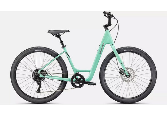 2023 Specialized roll 3.0 low entry bike gloss oasis / forest green / satin black reflective s-Goodwynn's