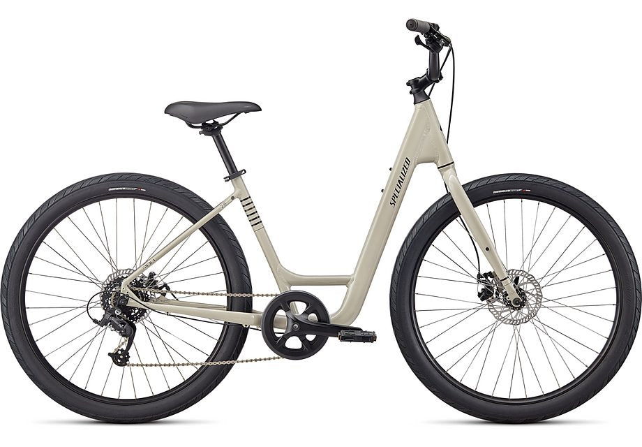 2023 Specialized roll 2.0 low entry bike gloss white mountains / gunmetal / satin black reflective m-Goodwynn'sGoodwynn's
