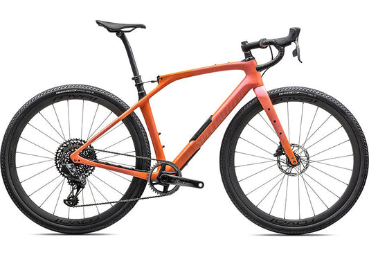 2023 Specialized diverge str pro bike satin blaze/violet ghost pearl fade 52-Goodwynn's