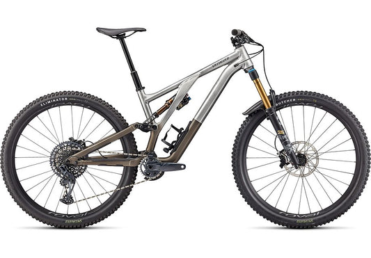 2024 Specialized Stumpjumper evo elite alloy bike satin aluminum / gunmetal s1-Goodwynn's