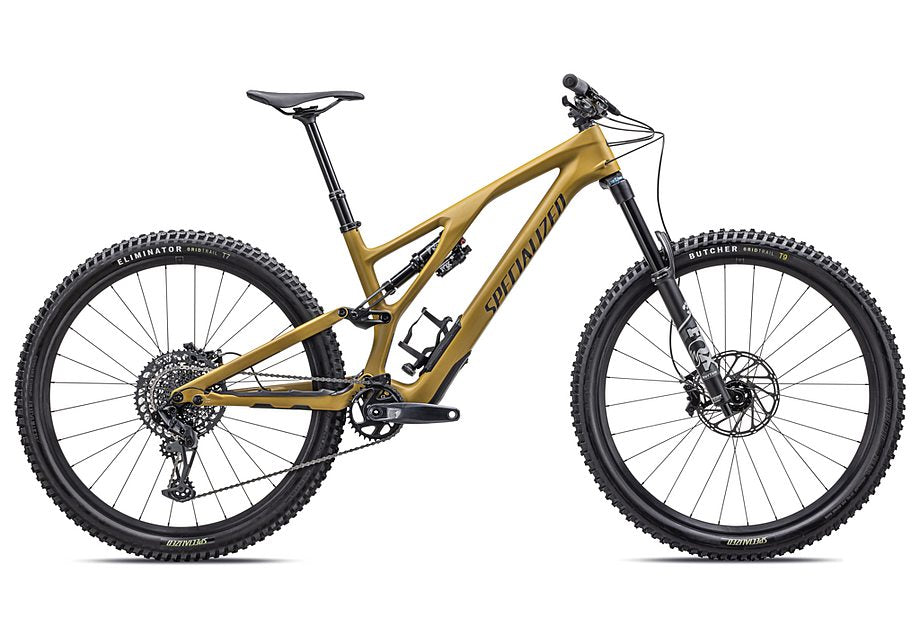 2024 Specialized Stumpjumper evo comp bike satin harvest gold / midnight shadow s1-Goodwynn'sGoodwynn's