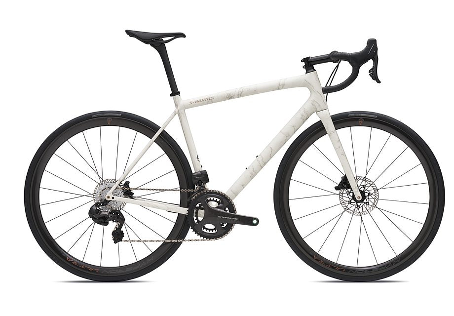2023 Specialized aethos S-Works ltd bike satin birch / black pearl 58-Goodwynn'sGoodwynn's