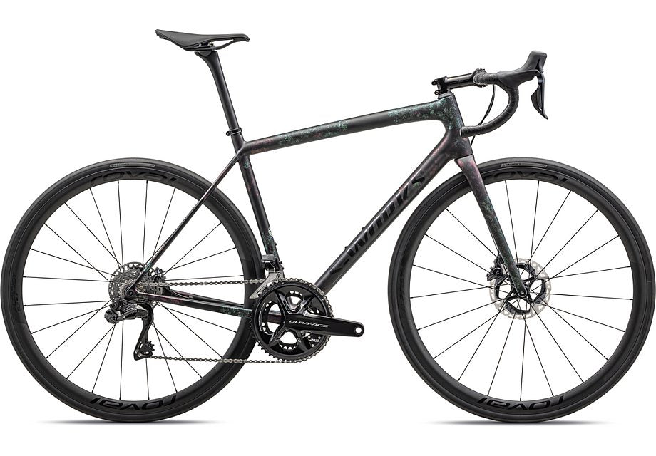 2023 Specialized aethos S-Works di2 bike gloss obsidian/lapis + abalone organic color run/obsidian 49-Goodwynn'sGoodwynn's
