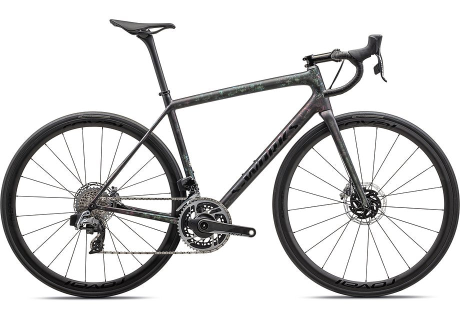 2023 Specialized aethos S-Works etap bike gloss obsidian/lapis + abalone organic color run/obsidian 49-Goodwynn'sGoodwynn's