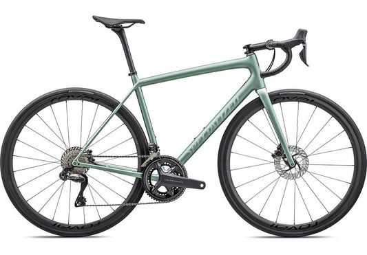 2023 Specialized aethos pro bike satin metallic white sage/white sage 54-Goodwynn's