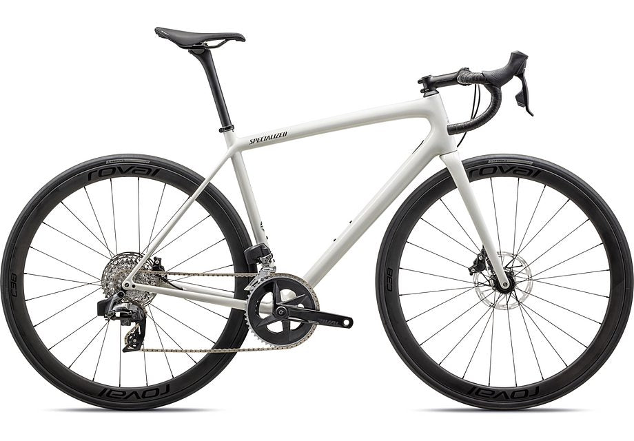 2023 Specialized aethos expert bike gloss dune white/metallic obsidian 61-Goodwynn'sGoodwynn's
