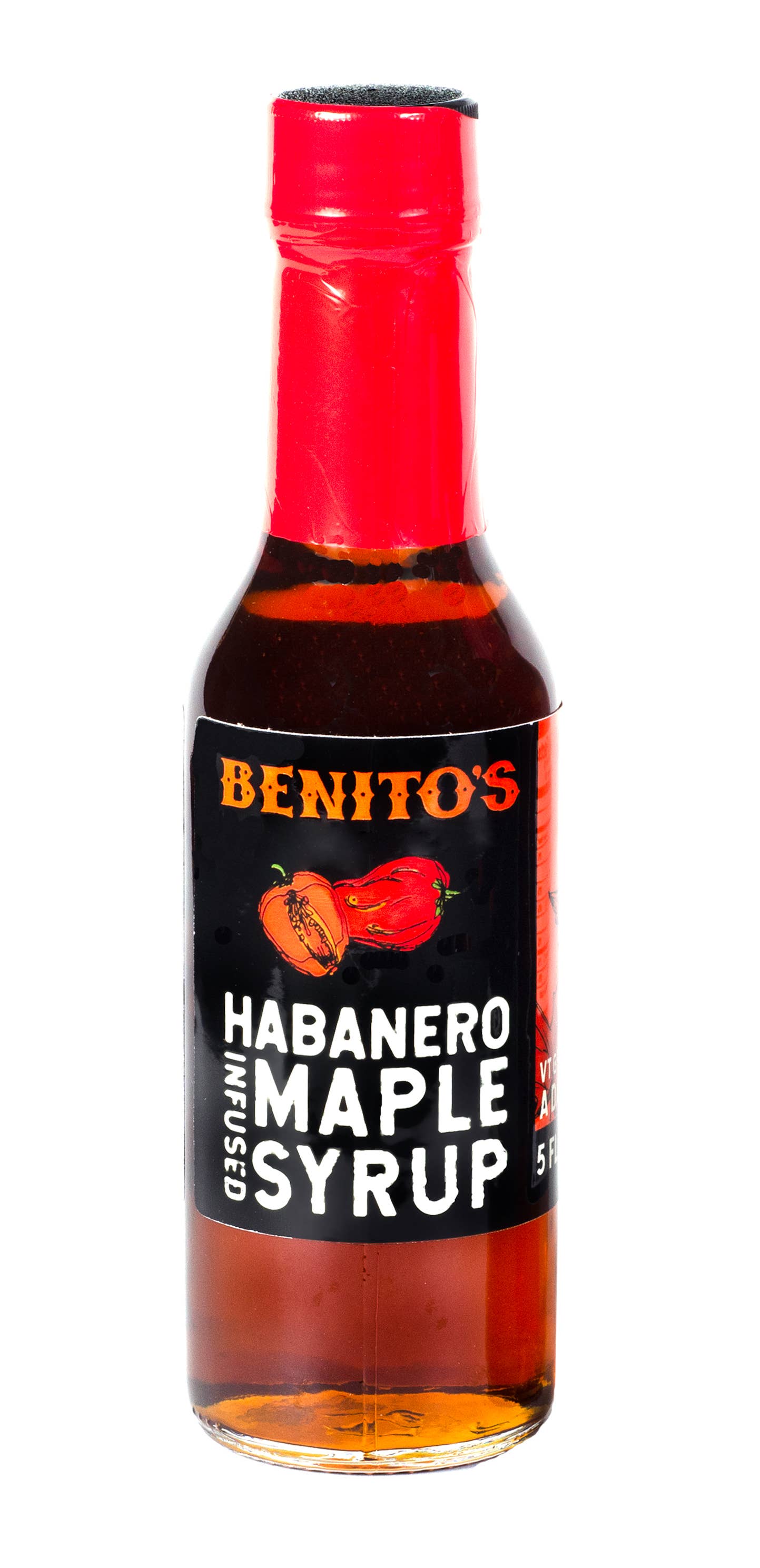 Vermont Condiment/ Benito's Hot Sauce - Habanero Infused Maple Syrup
