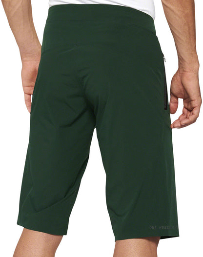 100% Celium Shorts - Green Mens 36