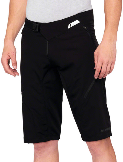 100% Airmatic Shorts - Black Mens Size 36