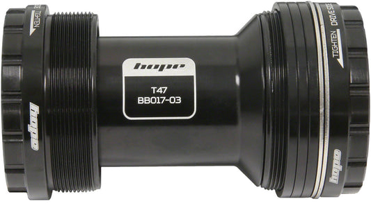 Hope T47 Bottom Bracket Bottom Bracket - 68/73mm For 30mm Spindle Stainless BLK