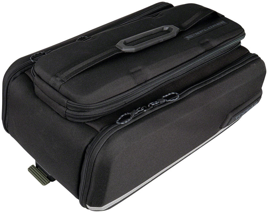 Topeak E-Xplorer Trunk Bag - With MTX QuickTrack 2 Mount - 26L Black-Goodwynn'sGoodwynn's