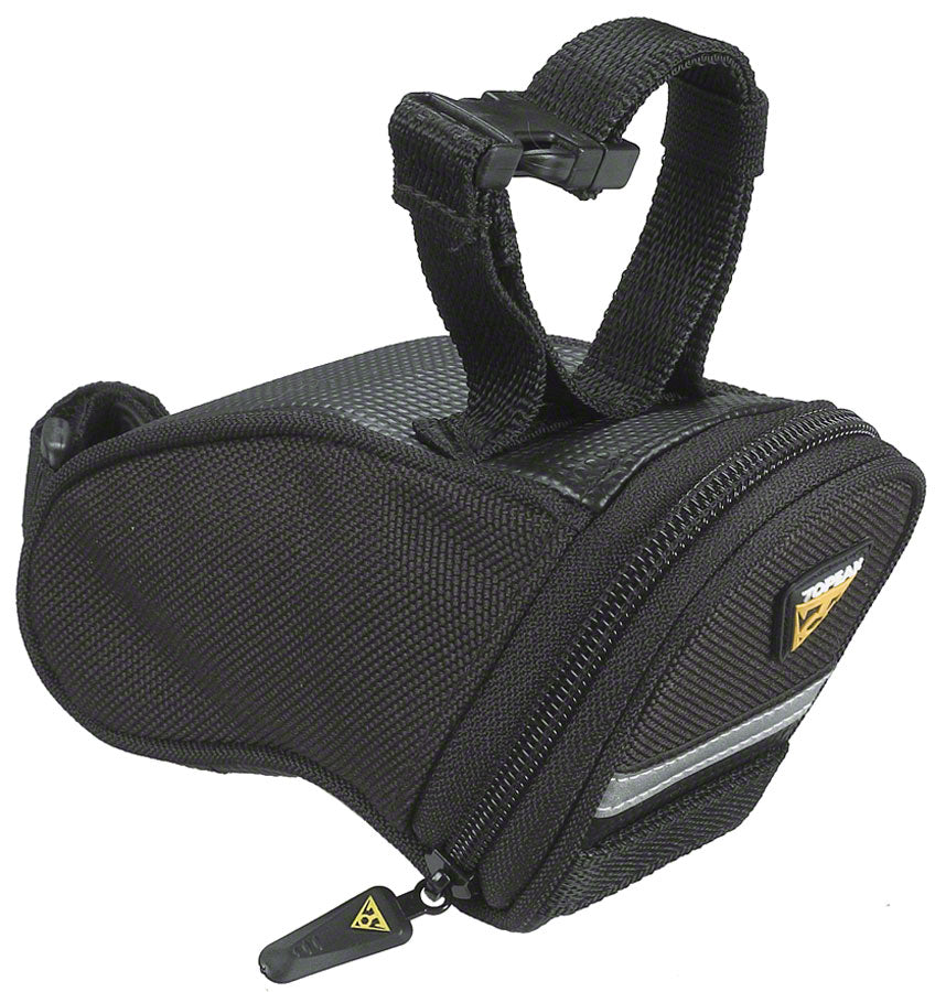 Topeak Aero Wedge Seat Bag - Strap-on Micro Black-Goodwynn'sGoodwynn's