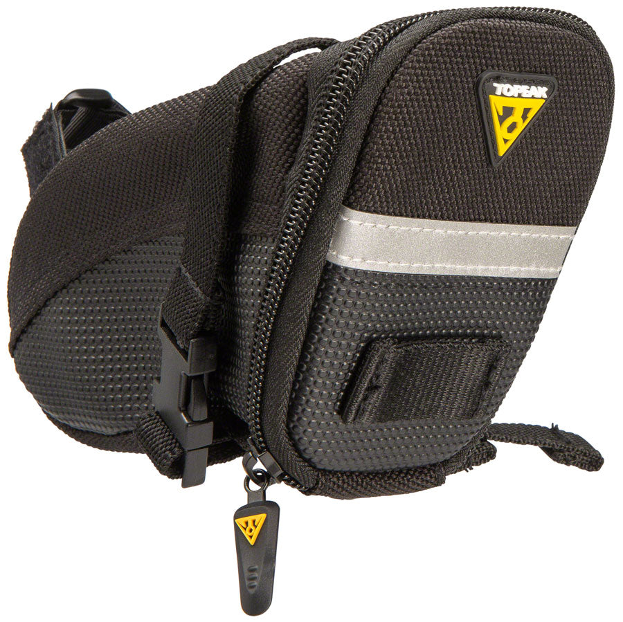 Topeak Aero Wedge Seat Bag - Strap-on Small Black-Goodwynn'sGoodwynn's