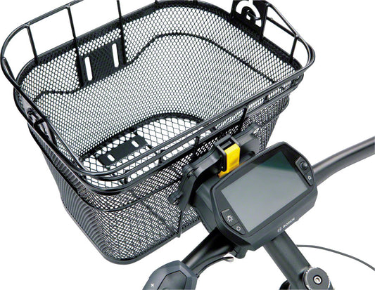 Topeak Front Basket with Fixer 3 Handlebar Bracket: Black-Goodwynn's