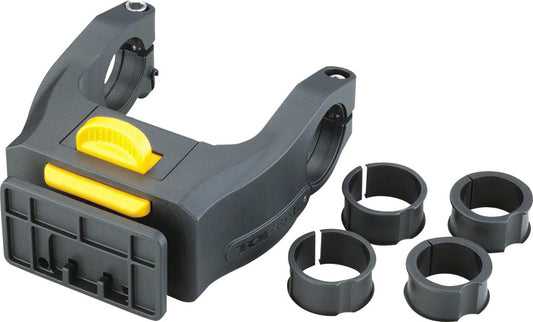Topeak Fixer 8e Handlebar Bracket for Bags: Black-Goodwynn's