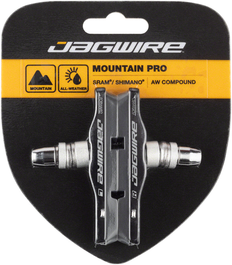 Jagwire Mountain Pro Brake Pads Threaded Post Black-Goodwynn'sGoodwynn's