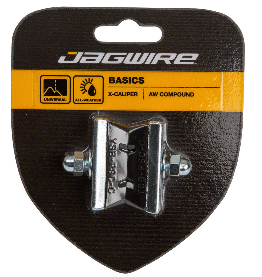 Jagwire Basics X-Caliper Brake Pads - Threaded Black Pair-Goodwynn'sGoodwynn's