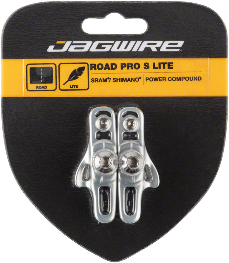Jagwire Road Pro S Brake Pads SRAM/Shimano Silver-Goodwynn'sGoodwynn's