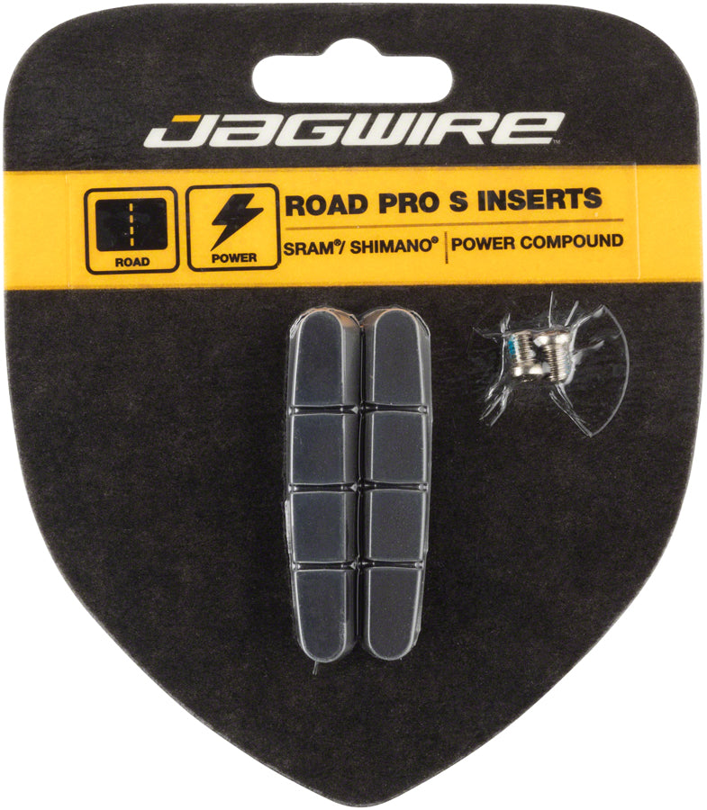 Jagwire Road Pro S Brake Pad Inserts SRAM/Shimano Black-Goodwynn'sGoodwynn's