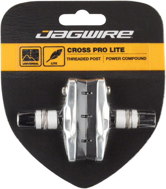Jagwire Cross Pro Brake Pads Threaded Post Silver-Goodwynn's