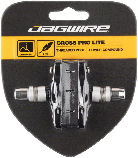 Jagwire Cross Pro Brake Pads Threaded Post Black-Goodwynn's