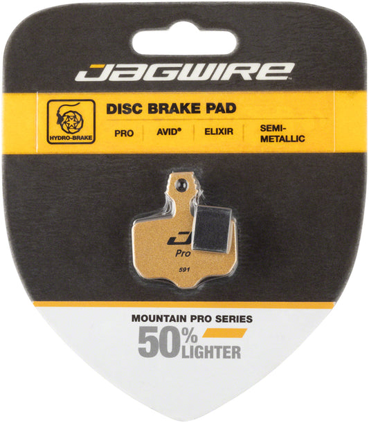 Jagwire Mountain Pro Alloy Backed Semi-Metallic Disc Pads Avid Elixir R CR Mag 1 3 5 7 9 X.O XX World Cup-Goodwynn's