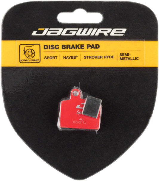 Jagwire Mountain Sport Semi-Metallic Disc Brake Pads for Hayes Stroker Ryde-Goodwynn's
