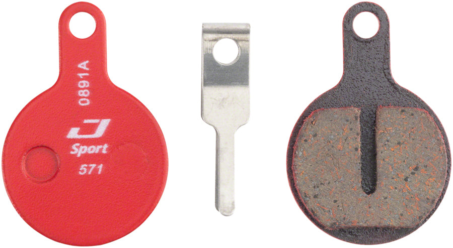 Jagwire Mountain Sport Semi-Metallic Disc Brake Pads for Tektro Lyra IOX-Goodwynn'sGoodwynn's