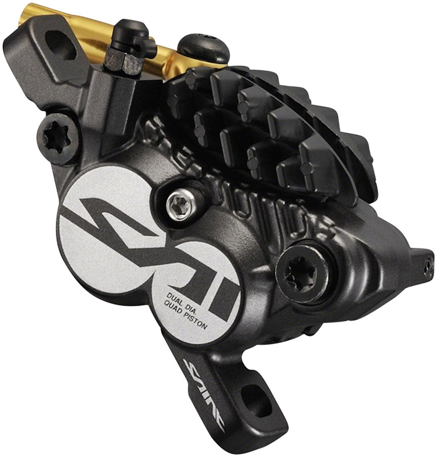 Shimano Saint BL-M820-B/BR-M820 Disc Brake Lever - Rear Hydraulic Post Mount Finned Metal Pads BLK-Goodwynn'sGoodwynn's