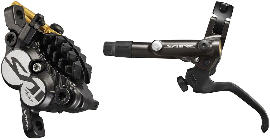 Shimano Saint BL-M820-B/BR-M820 Disc Brake Lever - Front Hydraulic Post Mount Finned Metal Pads BLK-Goodwynn'sGoodwynn's