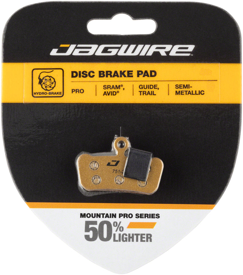 Jagwire Mountain Pro Alloy Backed Semi-Metallic Disc Brake Pads SRAM Guide RSC RS R Avid Trail-Goodwynn'sGoodwynn's