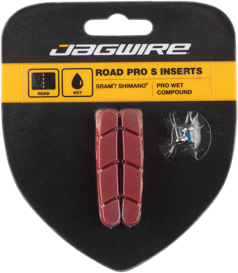 Jagwire Road Pro S Brake Pad Inserts for Wet Conditions SRAM/Shimano Red-Goodwynn'sGoodwynn's