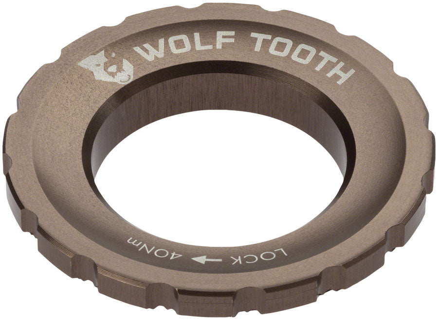 Wolf Tooth CenterLock Rotor Lockring - External Splined Espresso-Goodwynn'sGoodwynn's