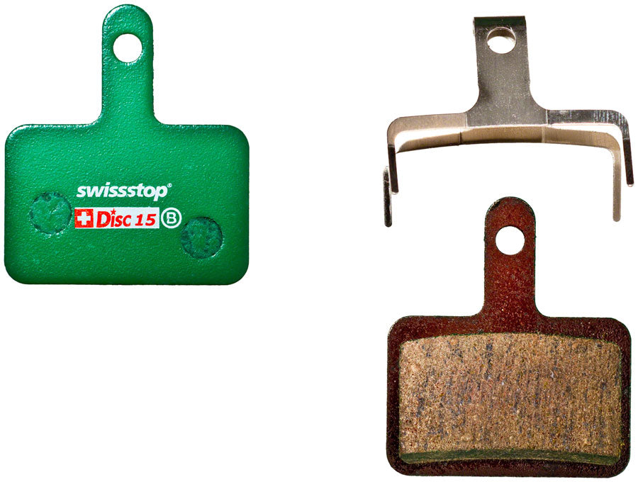 SwissStop Disc C Disc Brake Pad Set - Disc 15 For ShimanoDeore/Alivio/Acera 2-Piston Calipers-Goodwynn'sGoodwynn's
